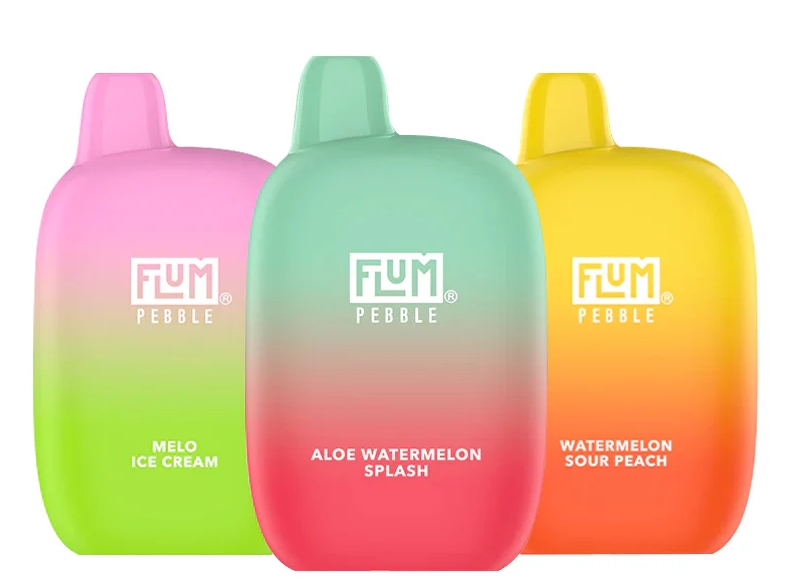 FLUM PEBBLE 6000 Puffs Vape - arbuz kwaśna brzoskwinia: Nowy wymiar smaku i wydajności na polskim rynku 2025